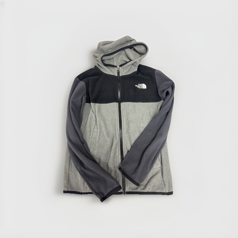 The North Face Kids Fleece Light Jacket Hooded Zip Up M
